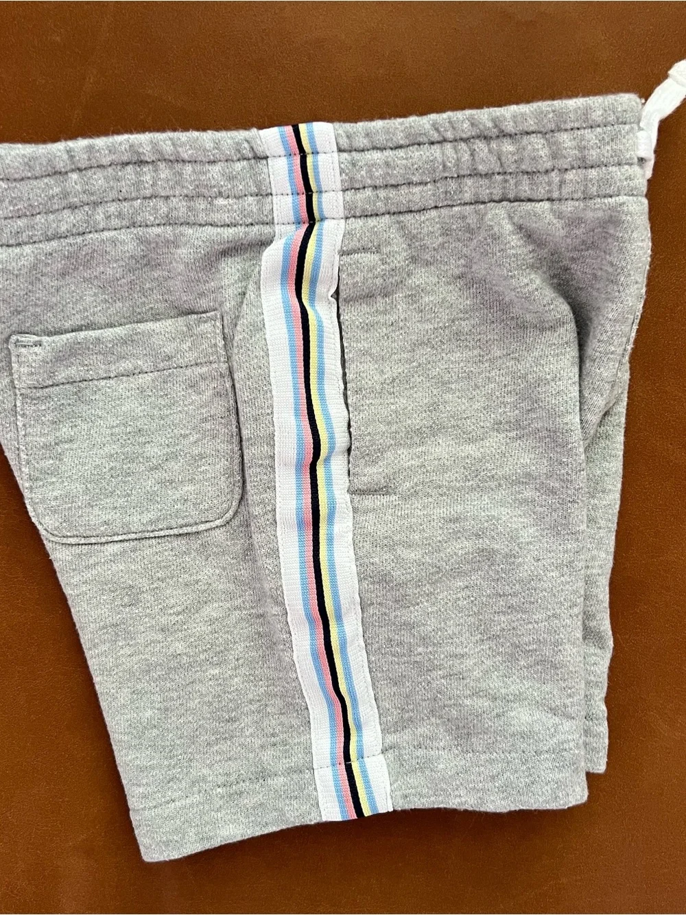 JANIE & JACK Sailing Club Tee & Grey Stripe Shorts, Size 3